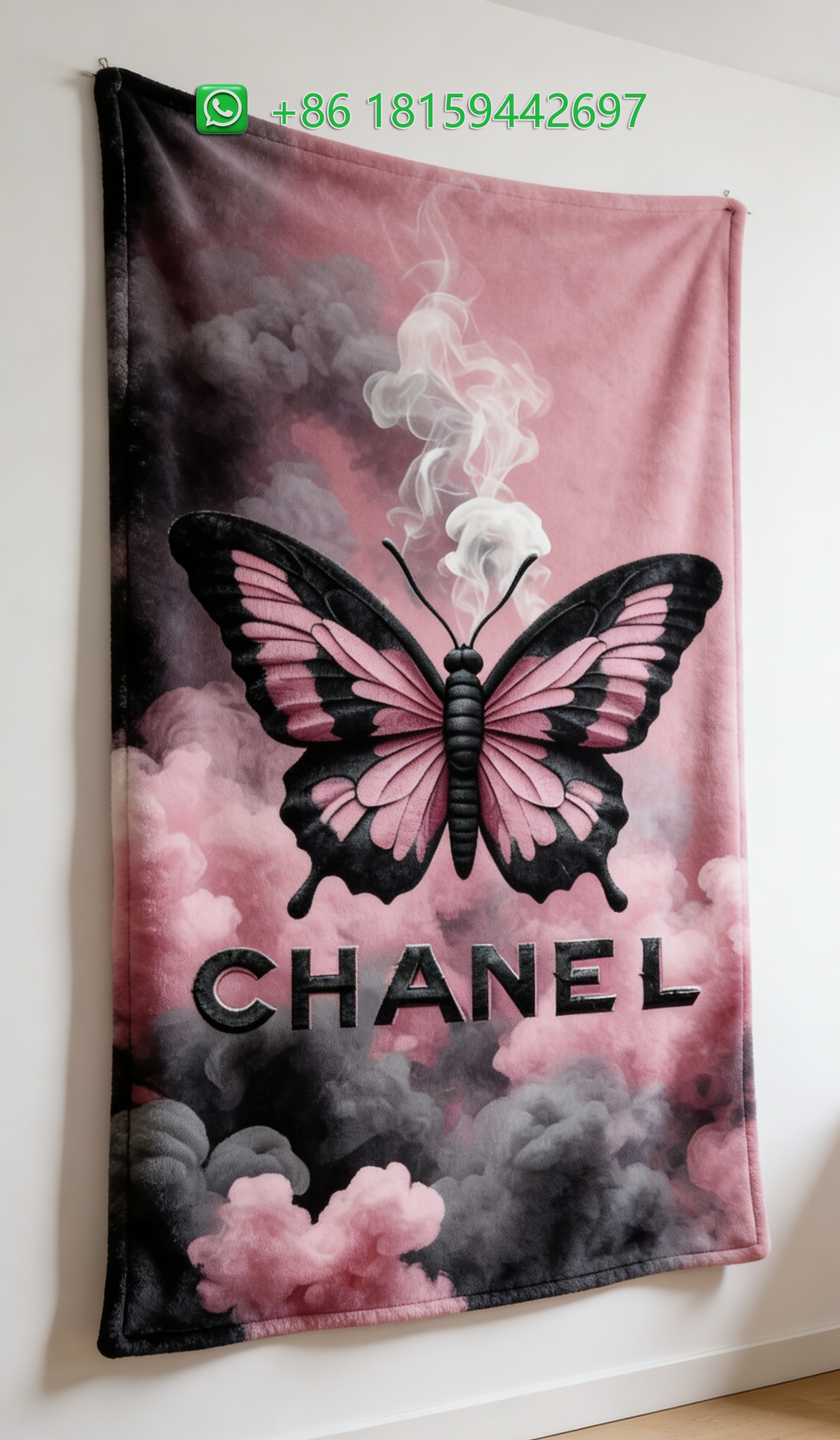 Chanel Throw Blankets